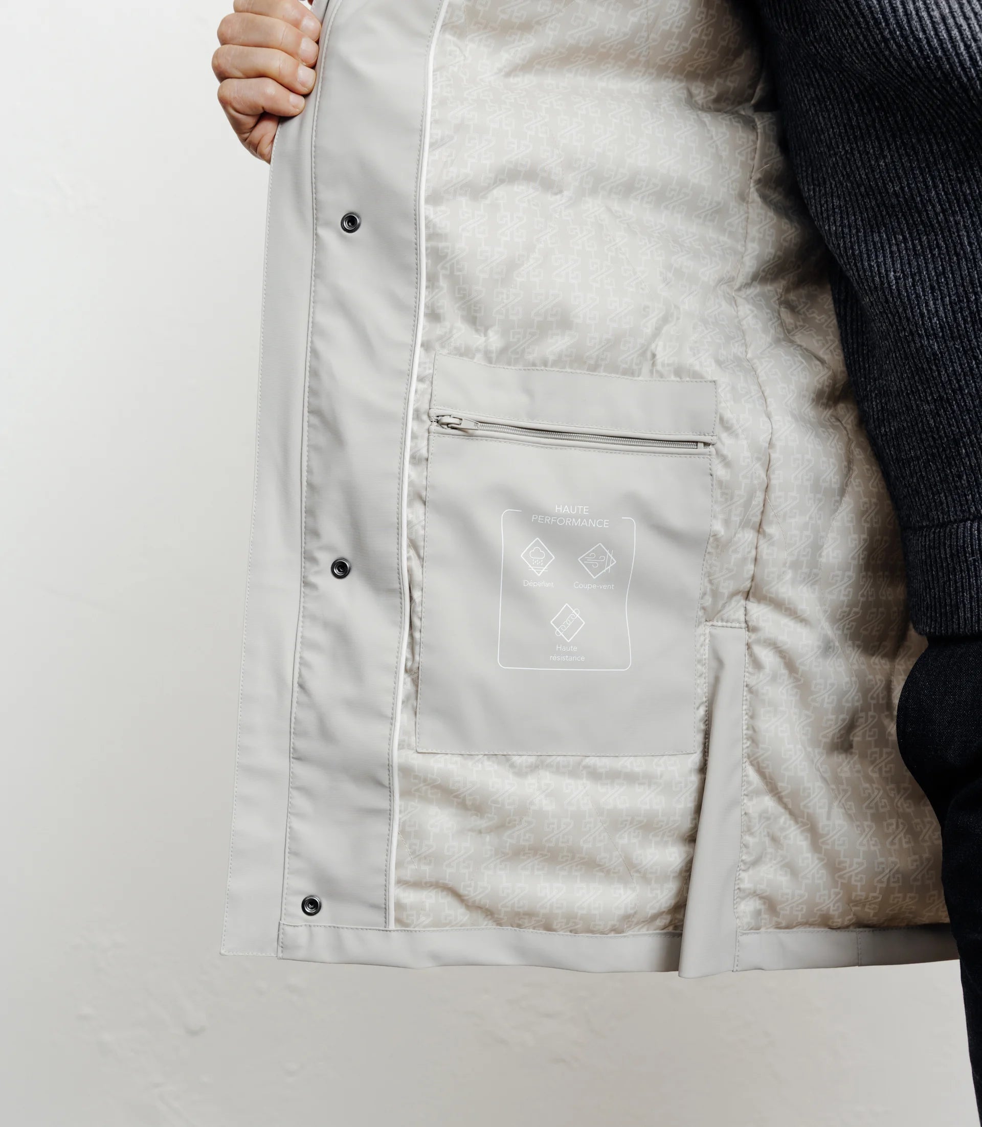Parka légère mastic - IZAC