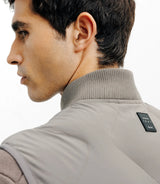 Doudoune sans manches taupe