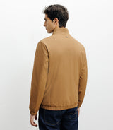 Blouson col chemise camel - IZAC
