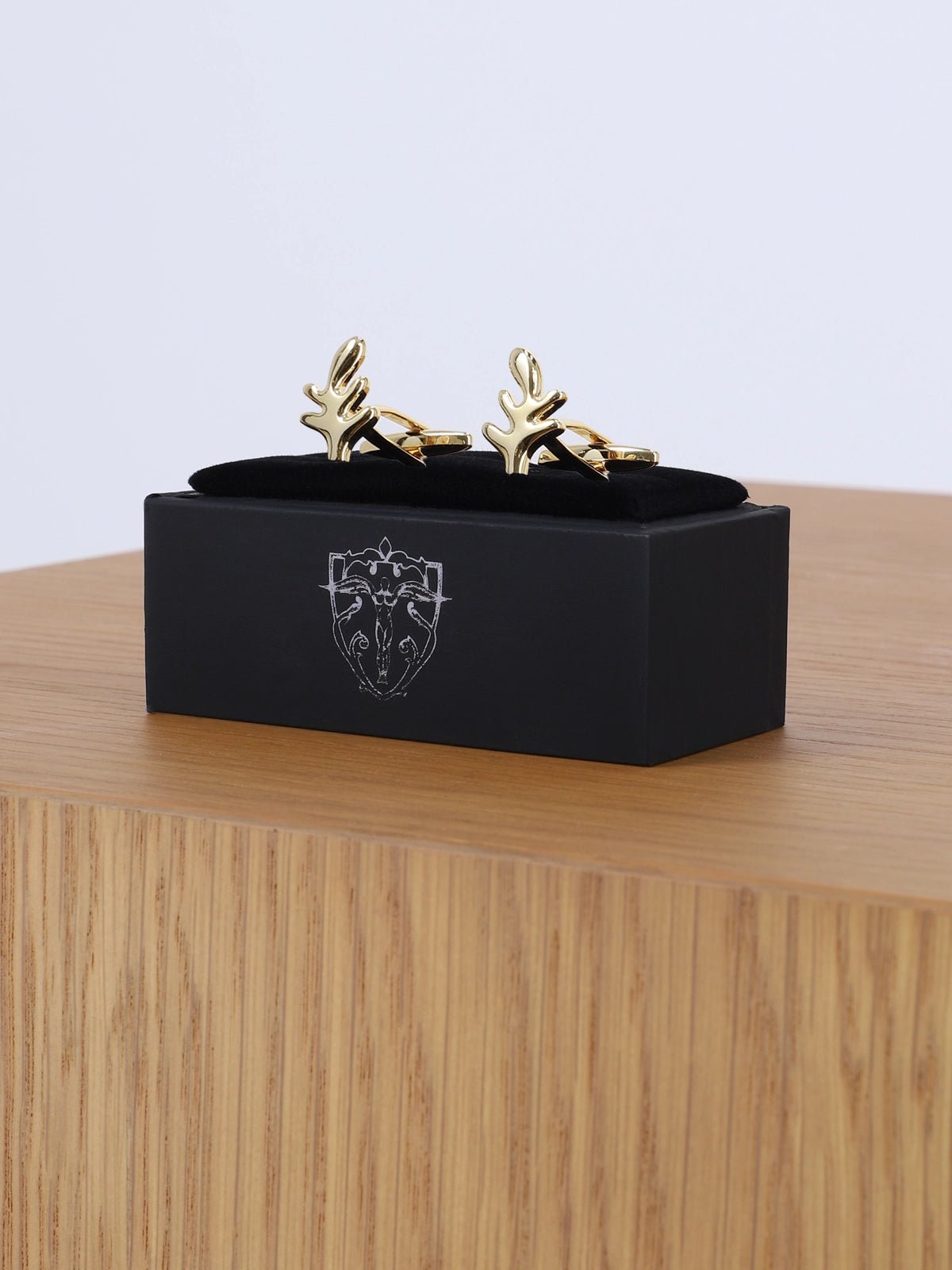 Boutons de manchette or - IZAC