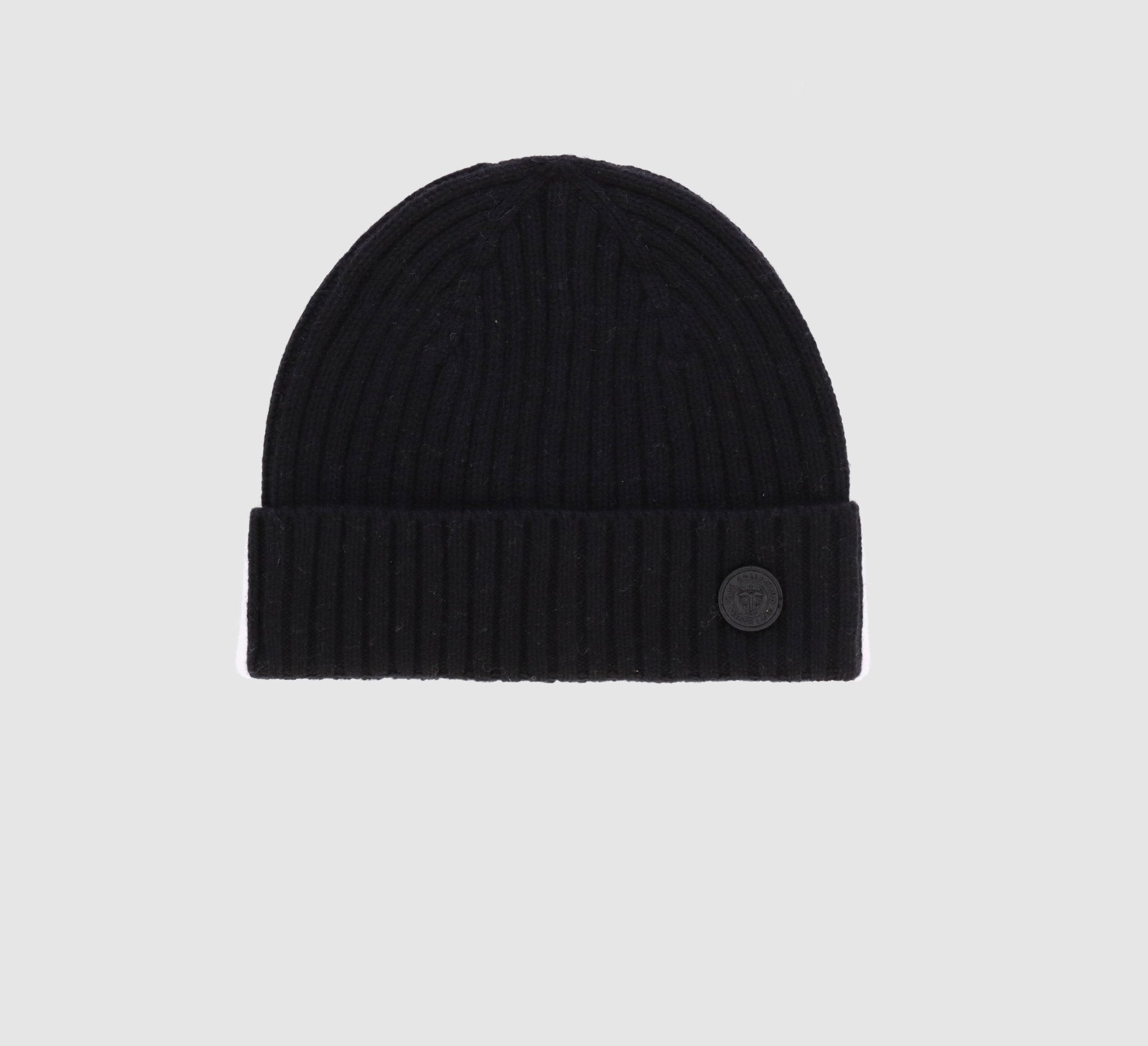 Bonnet en maille noir YATCH - IZAC