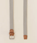 Ceinture tressée mastic - IZAC