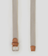 Ceinture tressée mastic - IZAC