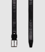 Ceinture à ardillon noire - IZAC