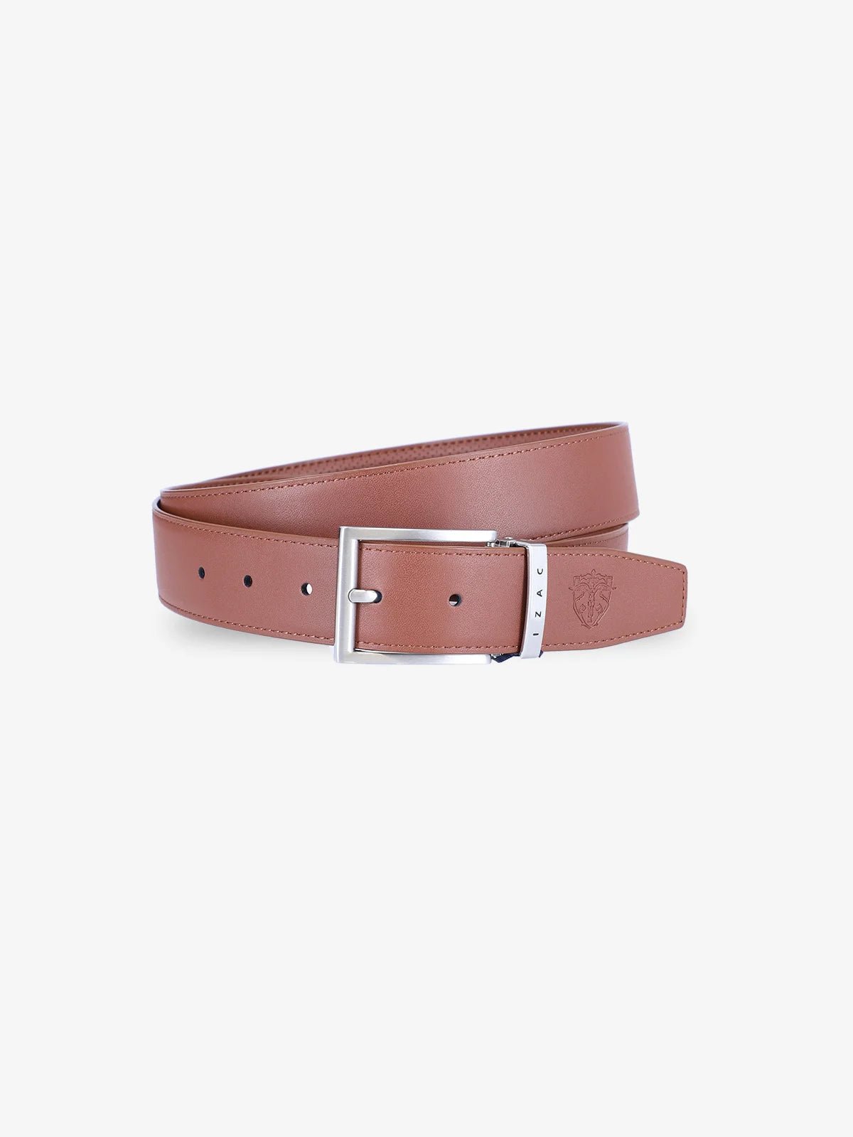 Ceinture réversible camel - IZAC