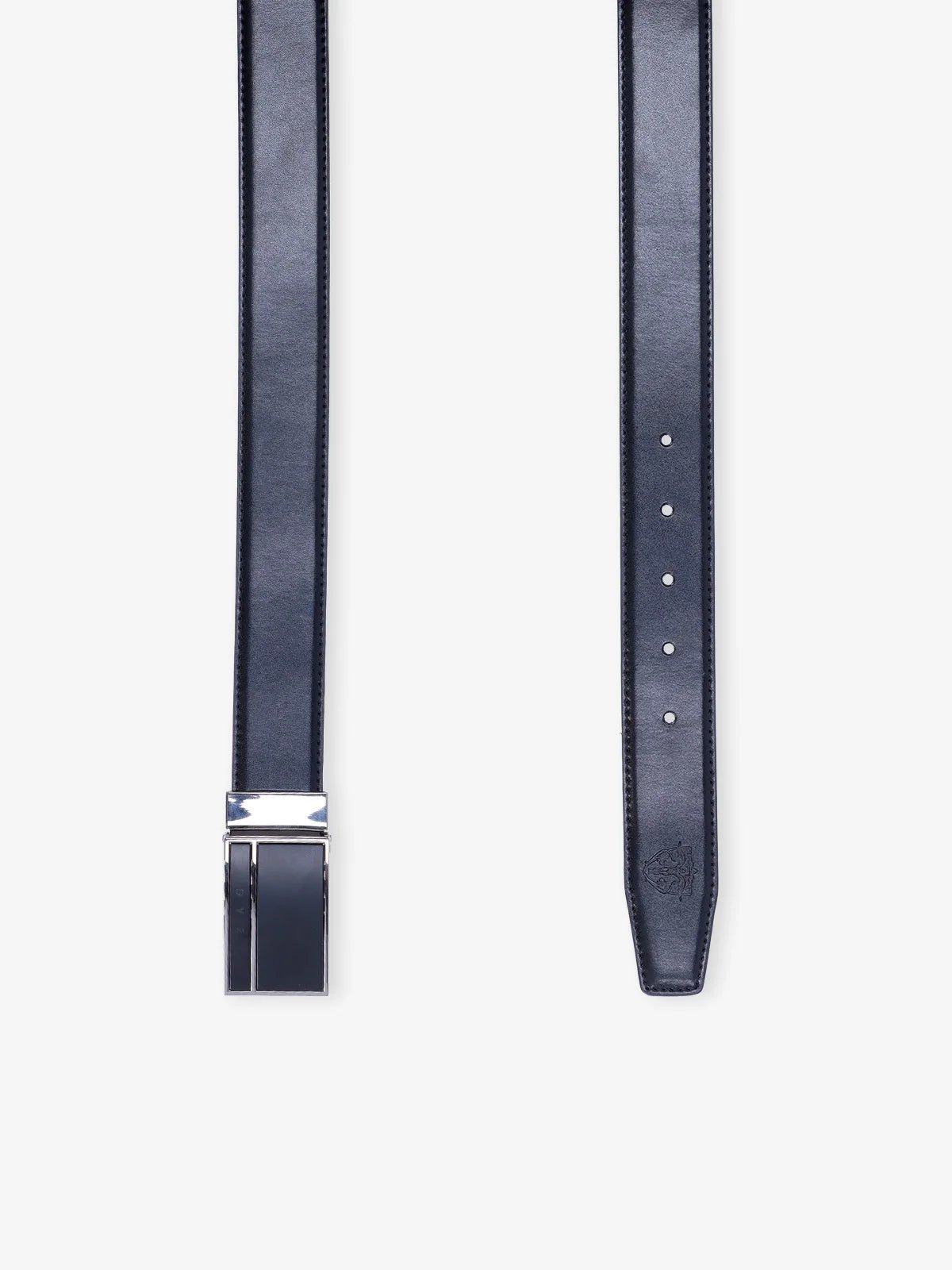 Ceinture réversible noir - IZAC