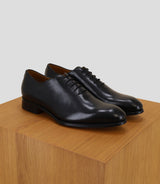 Chaussures richelieu en cuir noires - IZAC