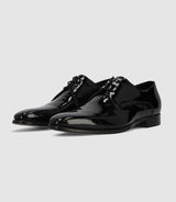 Chaussure derby vernis noires - IZAC