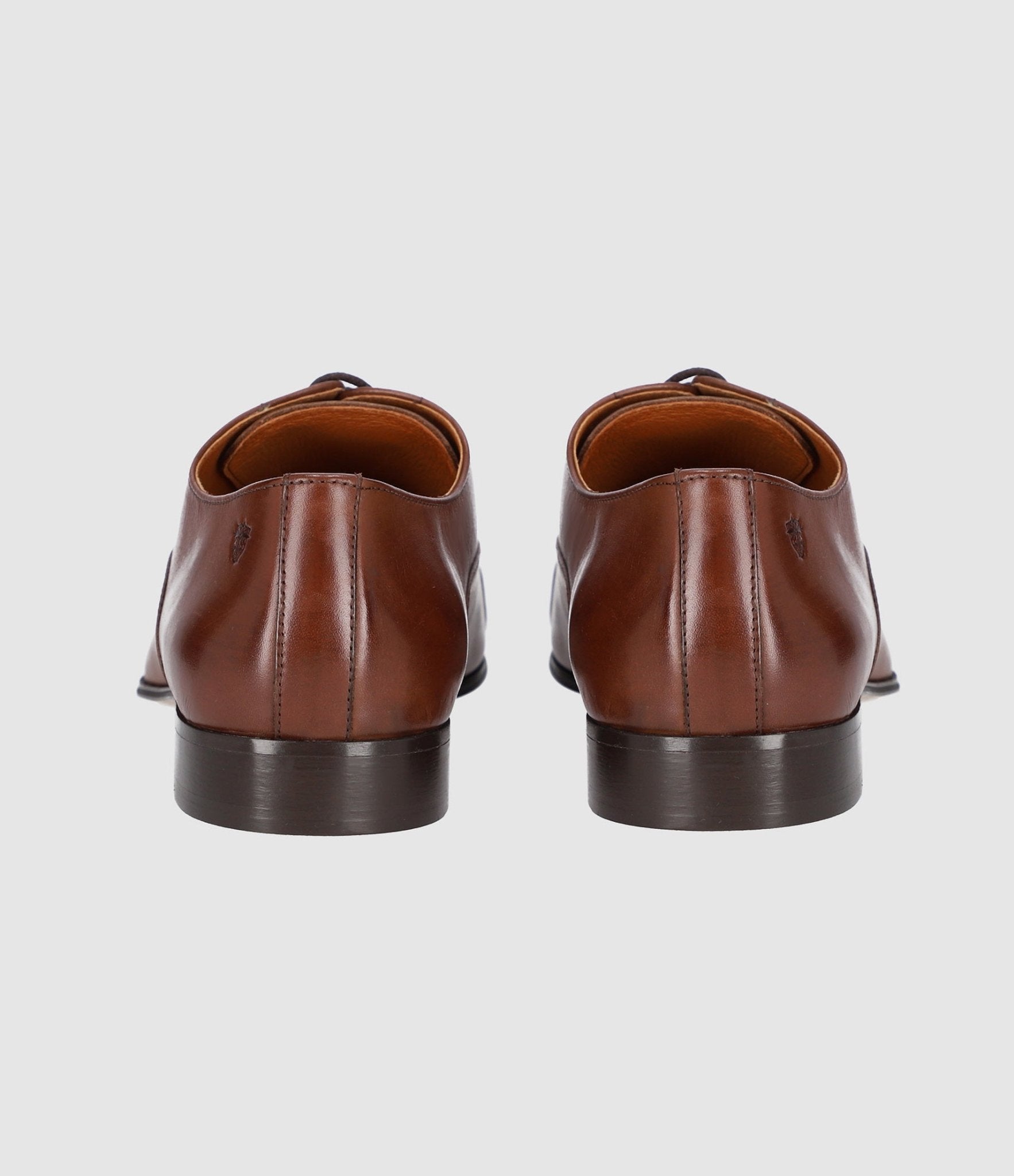 Richelieu en cuir marron OREGON - IZAC