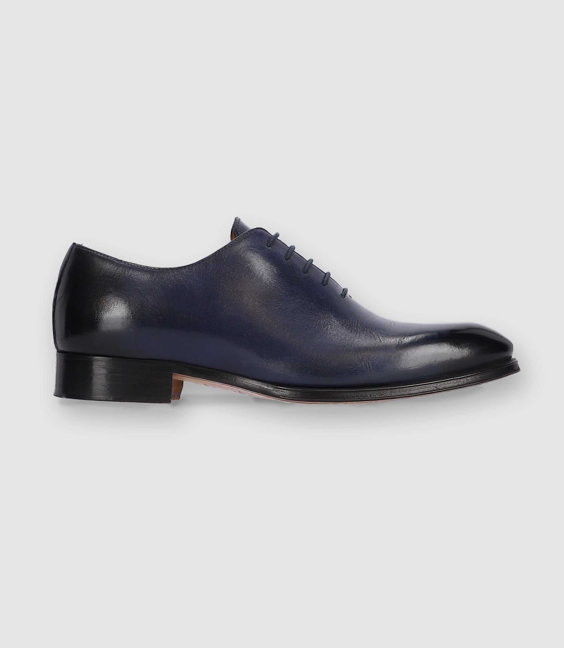 Richelieu en cuir marine OTHELO - IZAC