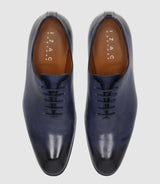 Richelieu en cuir marine OTHELO - IZAC