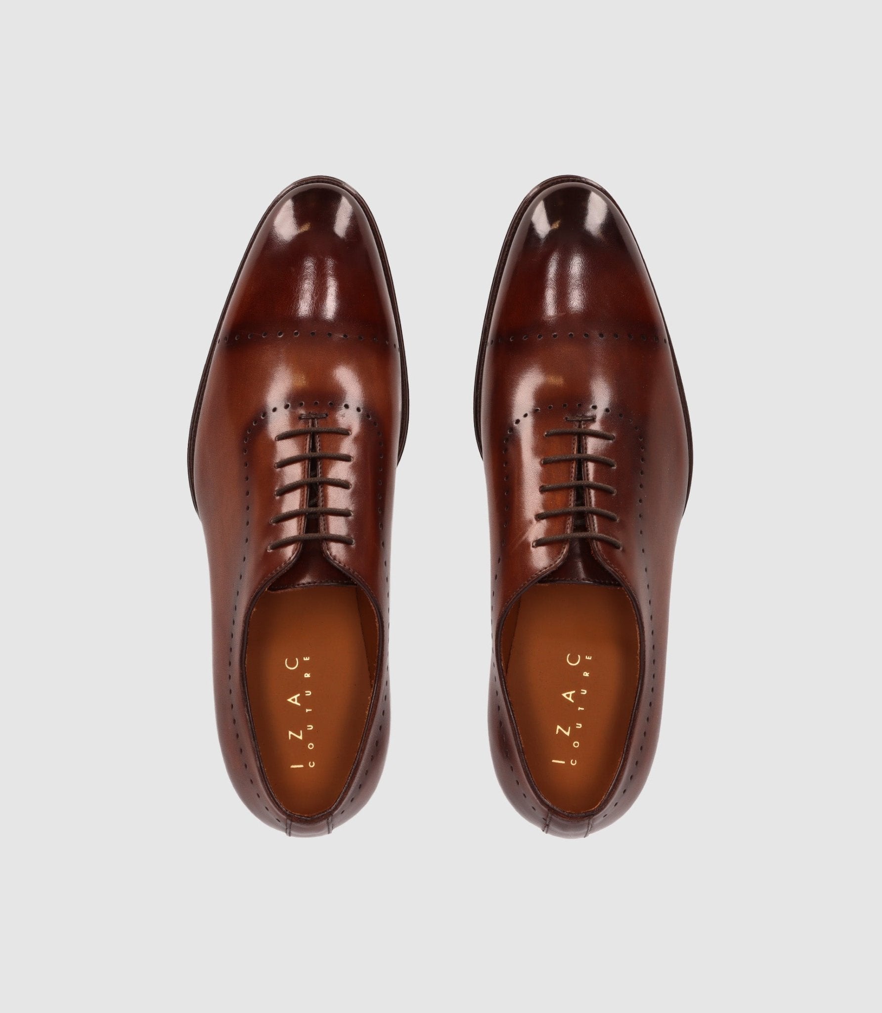 Chaussures richelieu marron - IZAC