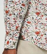 Chemise casual à imprimé blanche JILL - IZAC