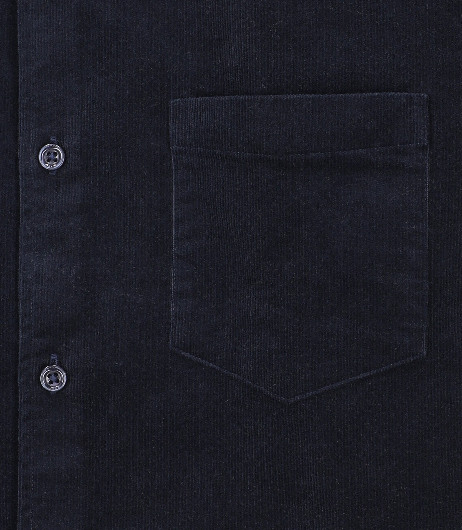 Chemise en velours marine - IZAC