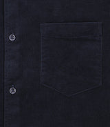 Chemise en velours marine - IZAC