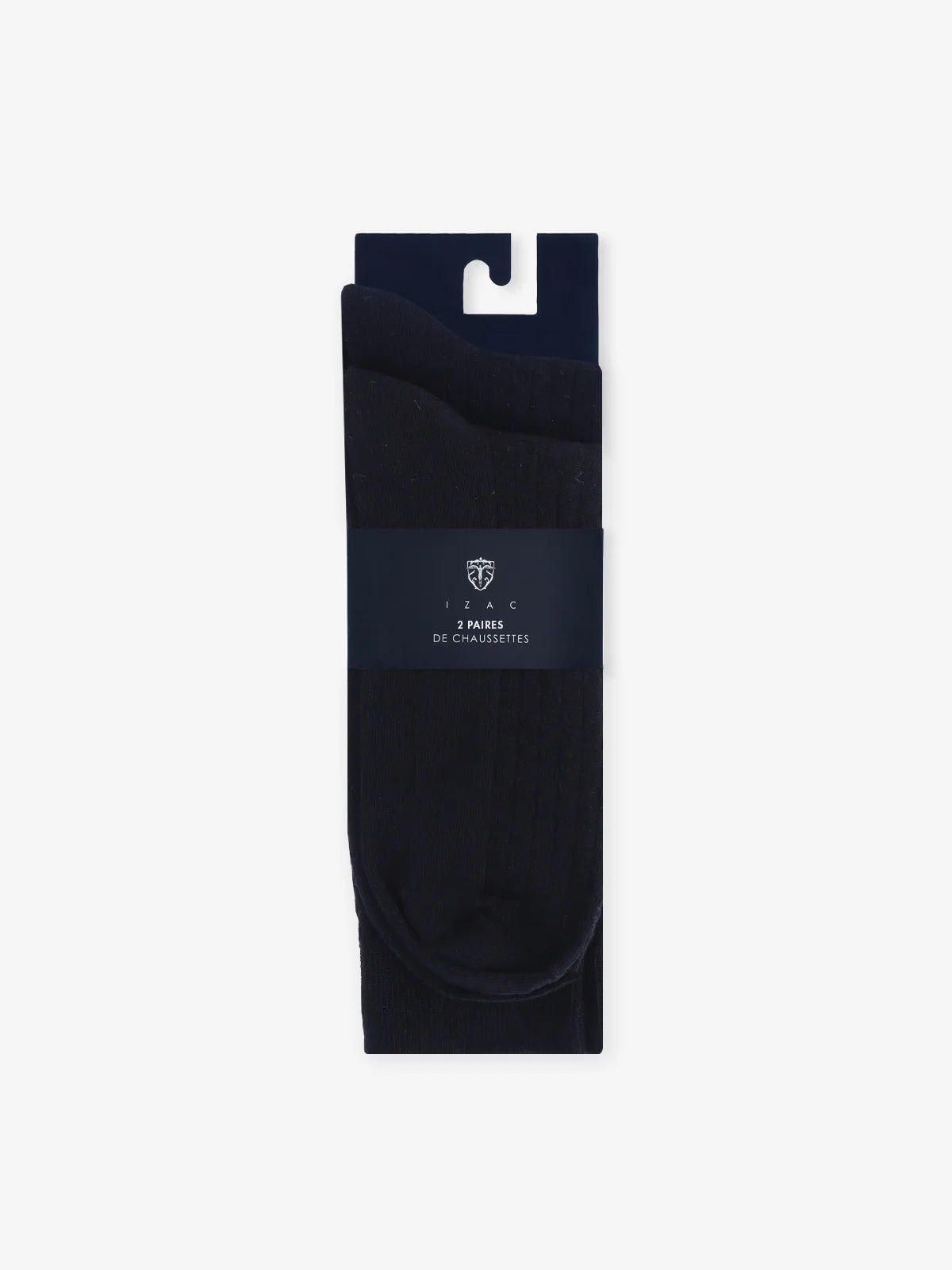 Pack de 2 chaussettes fantaisies marine - IZAC