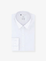 Chemise ville coton élasthanne blanc - IZAC