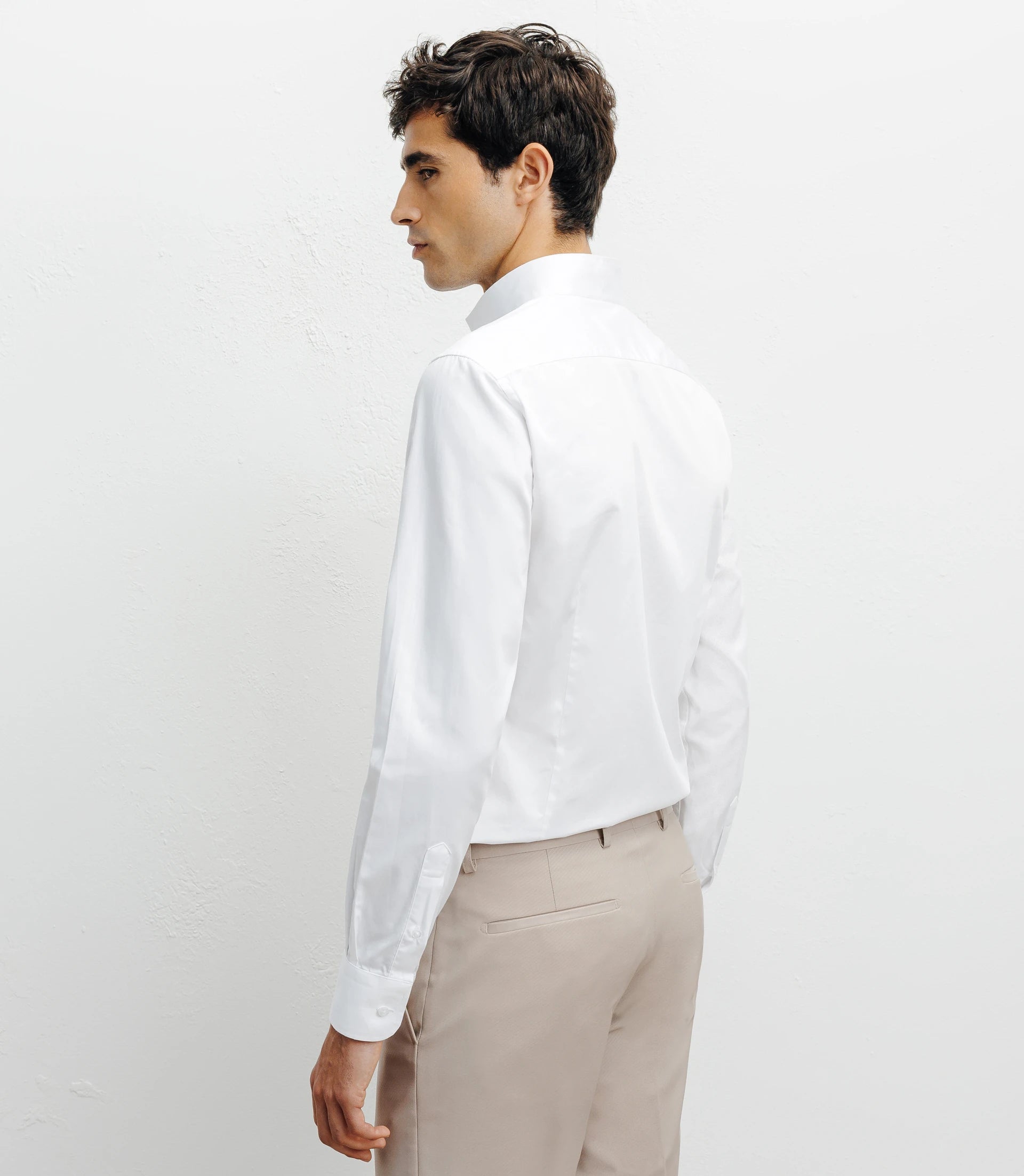Chemise ville coton blanc - IZAC