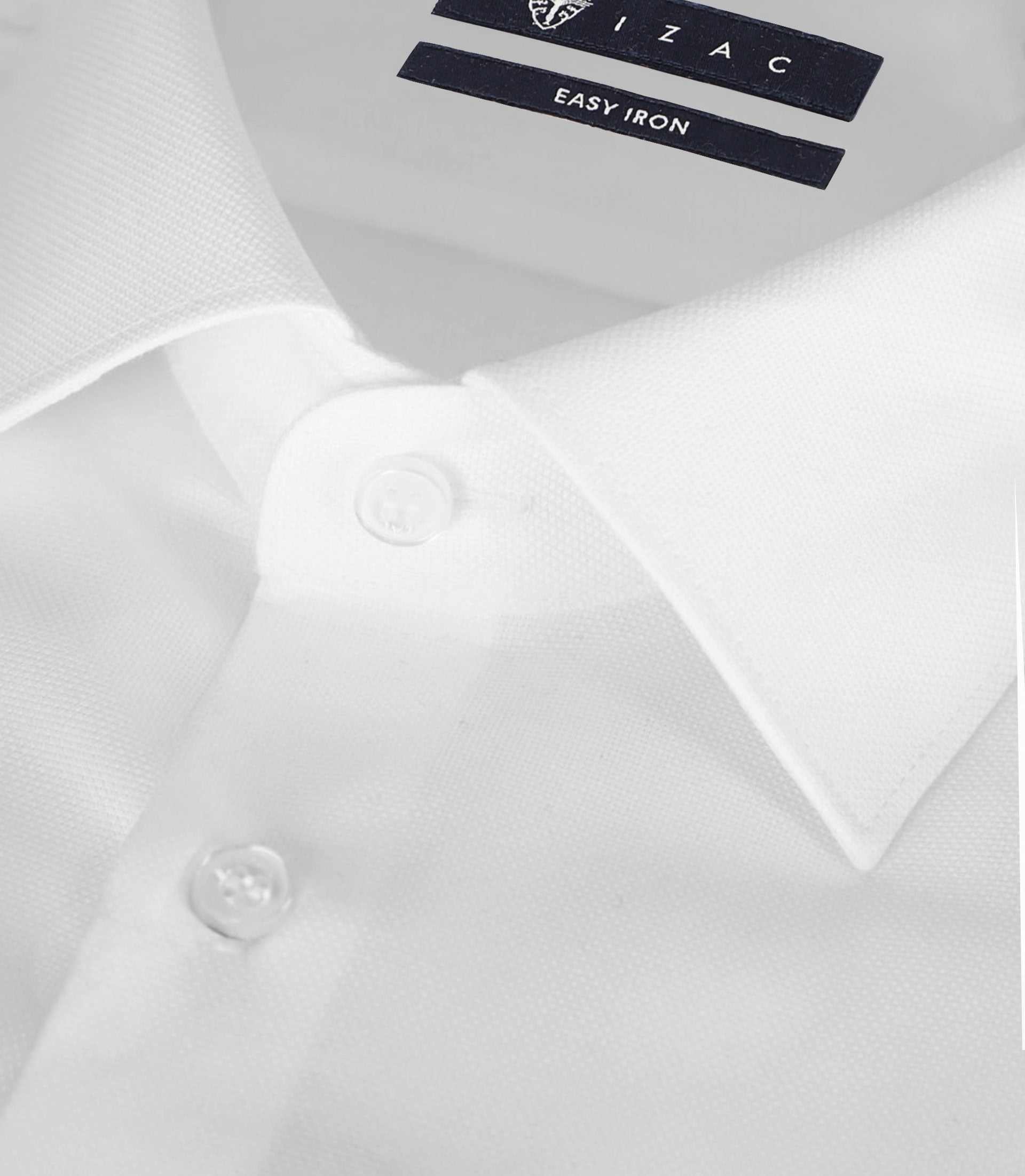 Chemise easy iron BLANC - IZAC