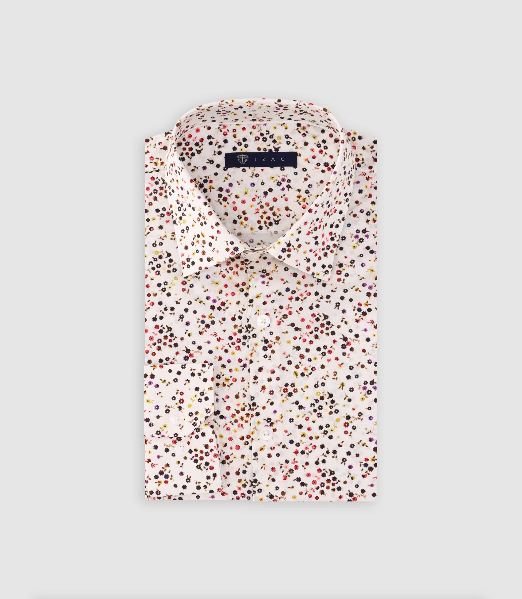 Chemise avec imprimée blanche - IZAC