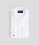 Chemise cérémonie col cassé blanche - IZAC