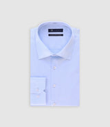 Chemise slim en satin de coton CIEL - IZAC