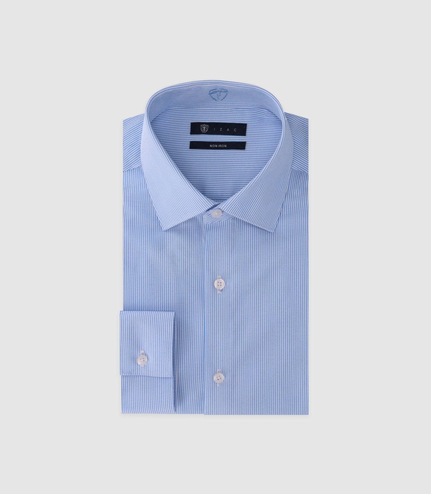 Chemise infroissable ciel - IZAC