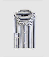 Chemise à rayures bleue - IZAC