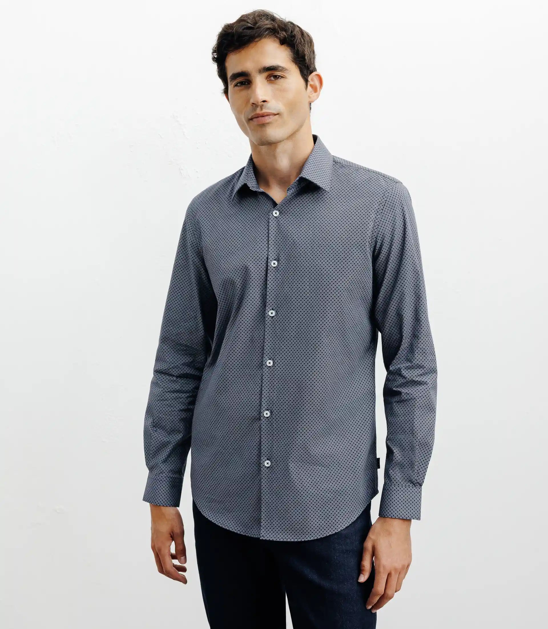Chemise ville bleue - IZAC