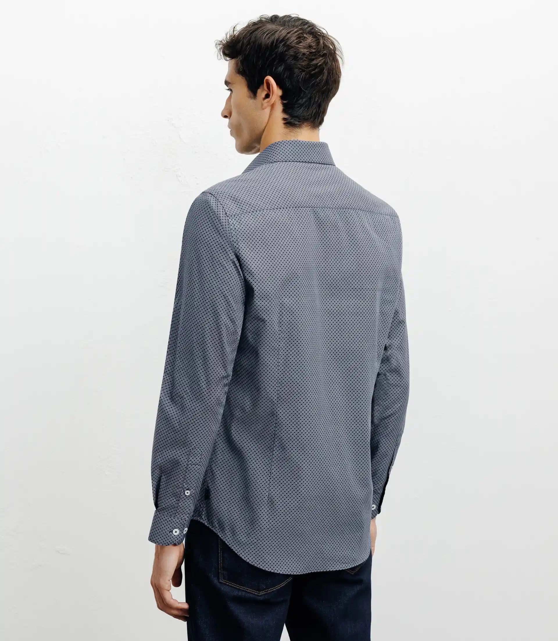 Chemise ville bleue - IZAC