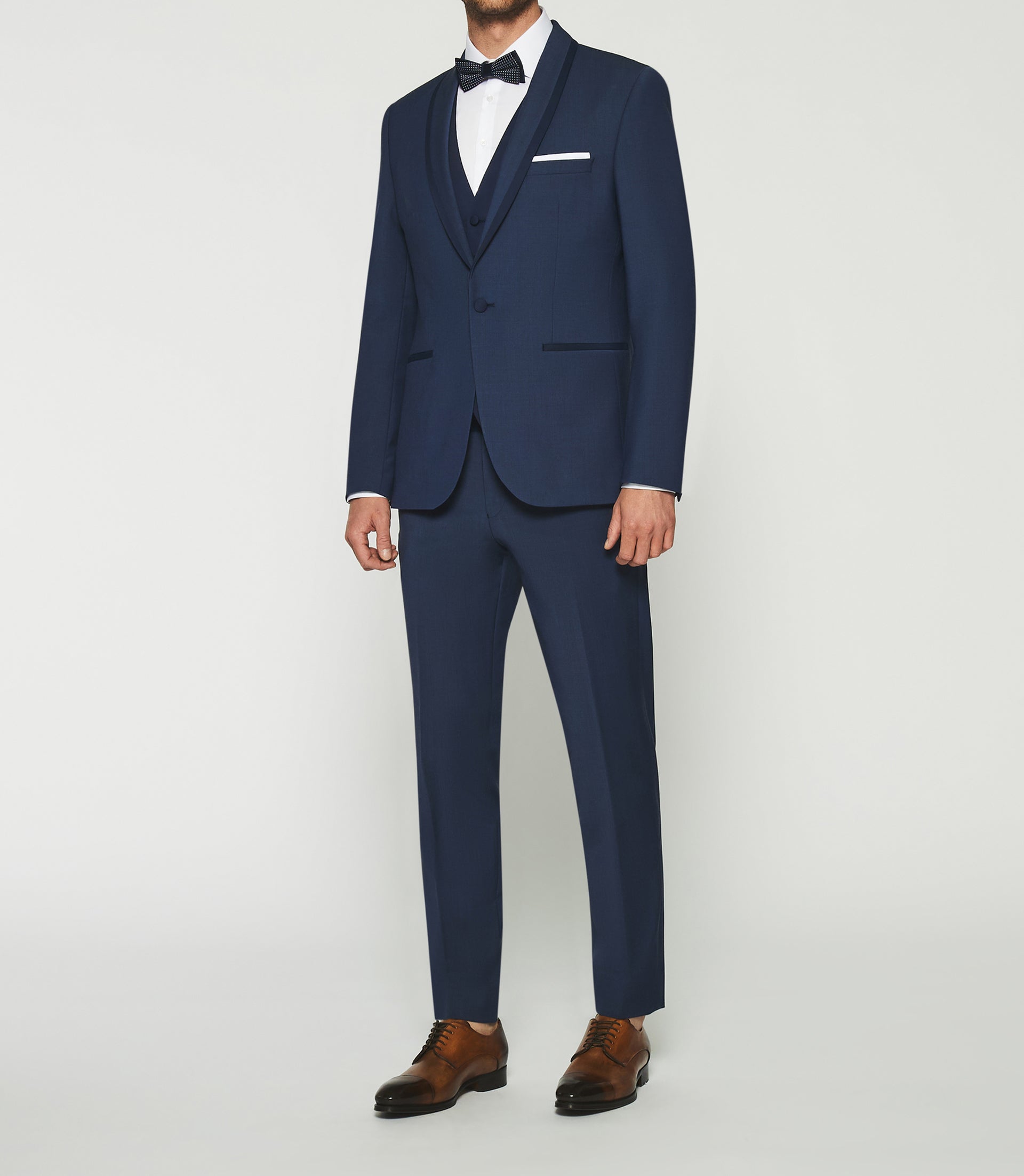 Costume de cérémonie bleu FRIOSO - IZAC