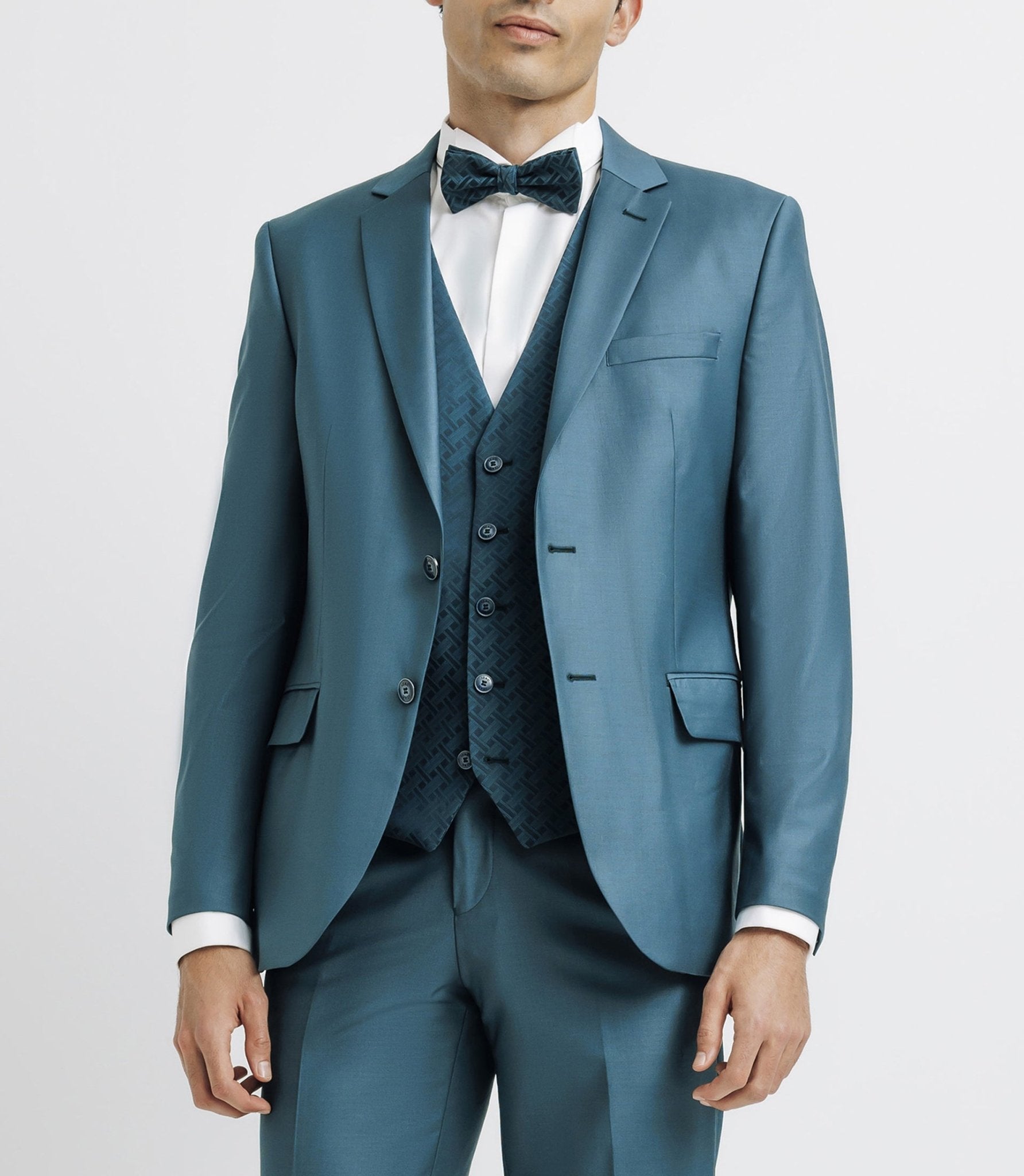 Costume de cérémonie 3 pièces bleu - IZAC