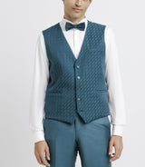 Costume de cérémonie 3 pièces bleu - IZAC