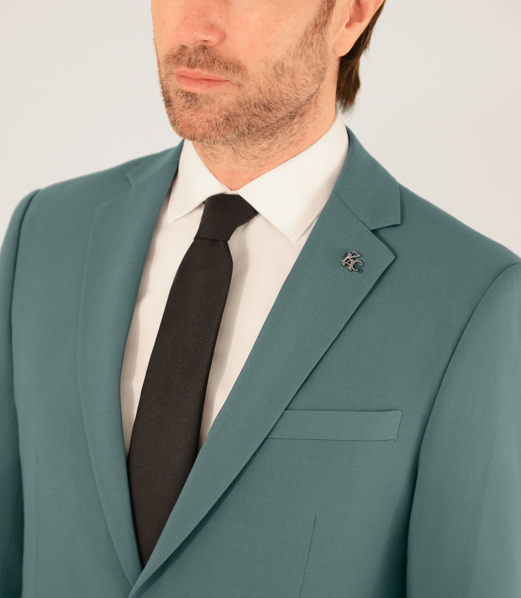 Costume 2 boutons vert - IZAC
