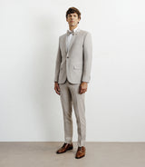 Costume 2 boutons laine beige - IZAC