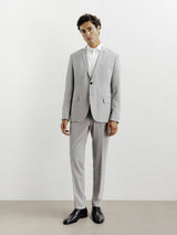Costume avec 2 boutons gris - IZAC