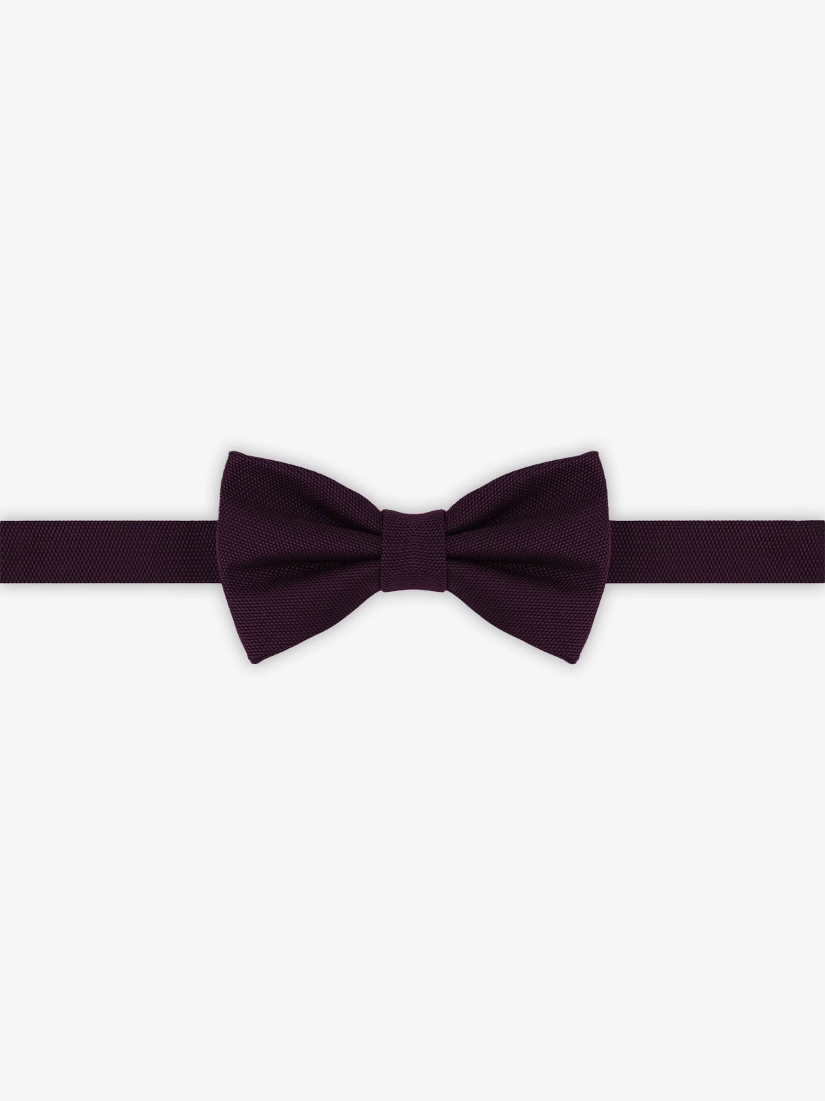Noeud papillon uni bordeaux - IZAC