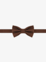 Noeud papillon uni marron - IZAC