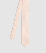 Cravate à motifs beige - IZAC