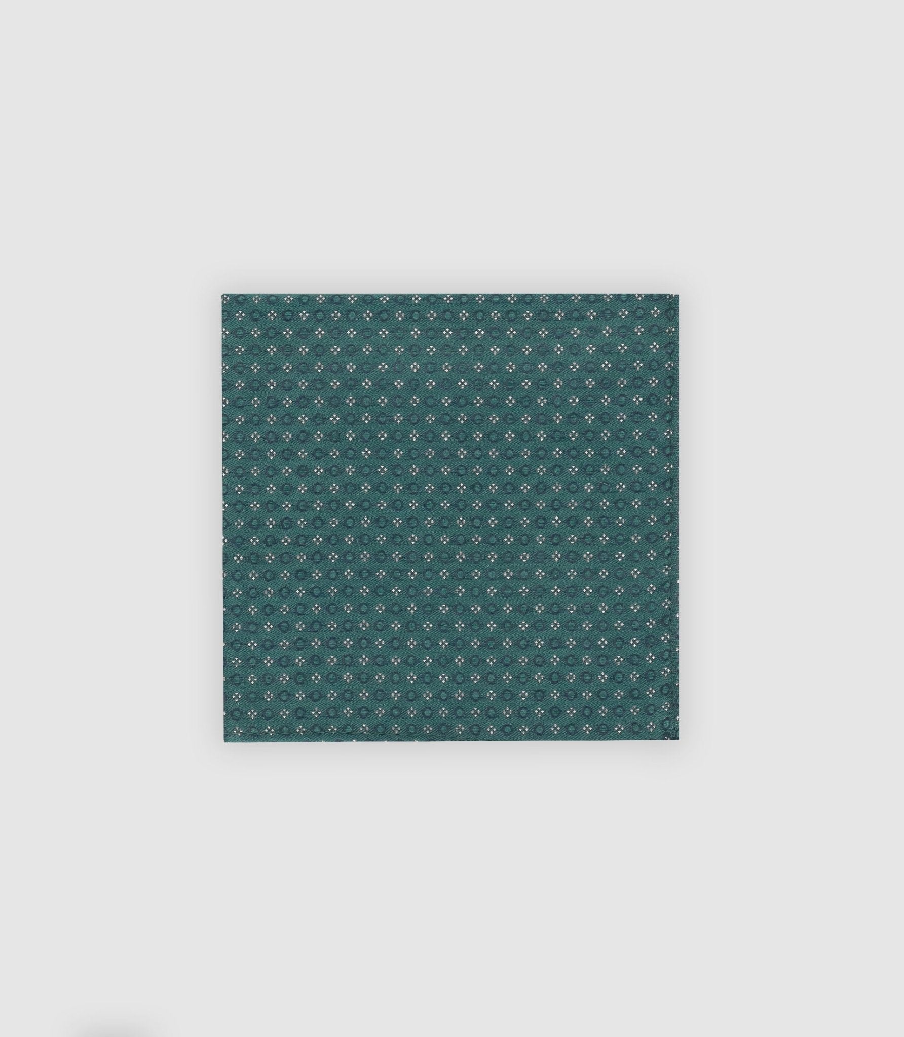 Pochette à motifs verte - IZAC