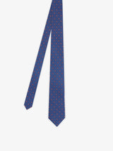 Cravate fantaisie bleu - IZAC