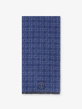 Écharpe à motif floral marine - IZAC