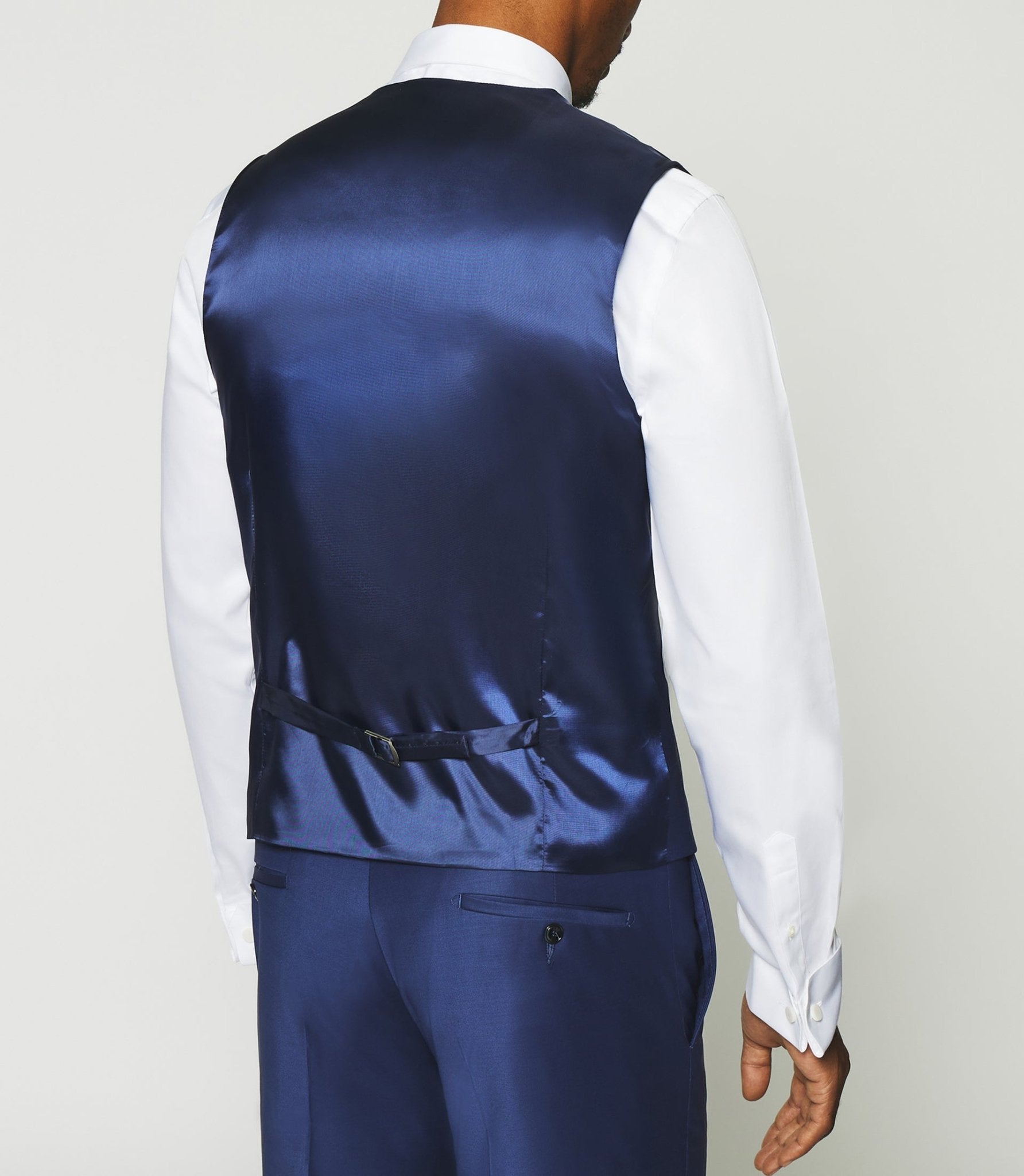 Gilet de costume bleu JFAVORI - IZAC