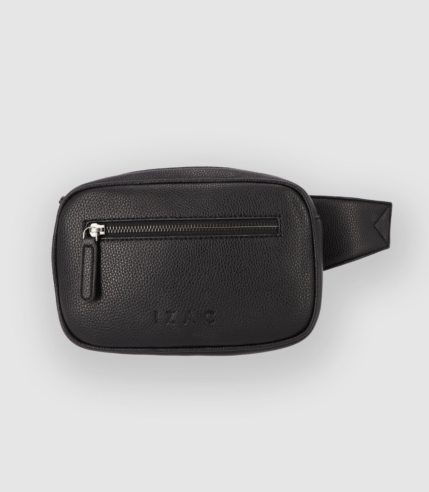 Sac banane avec poche noir - IZAC