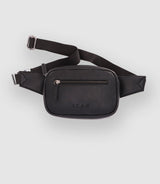 Sac banane avec poche noir - IZAC