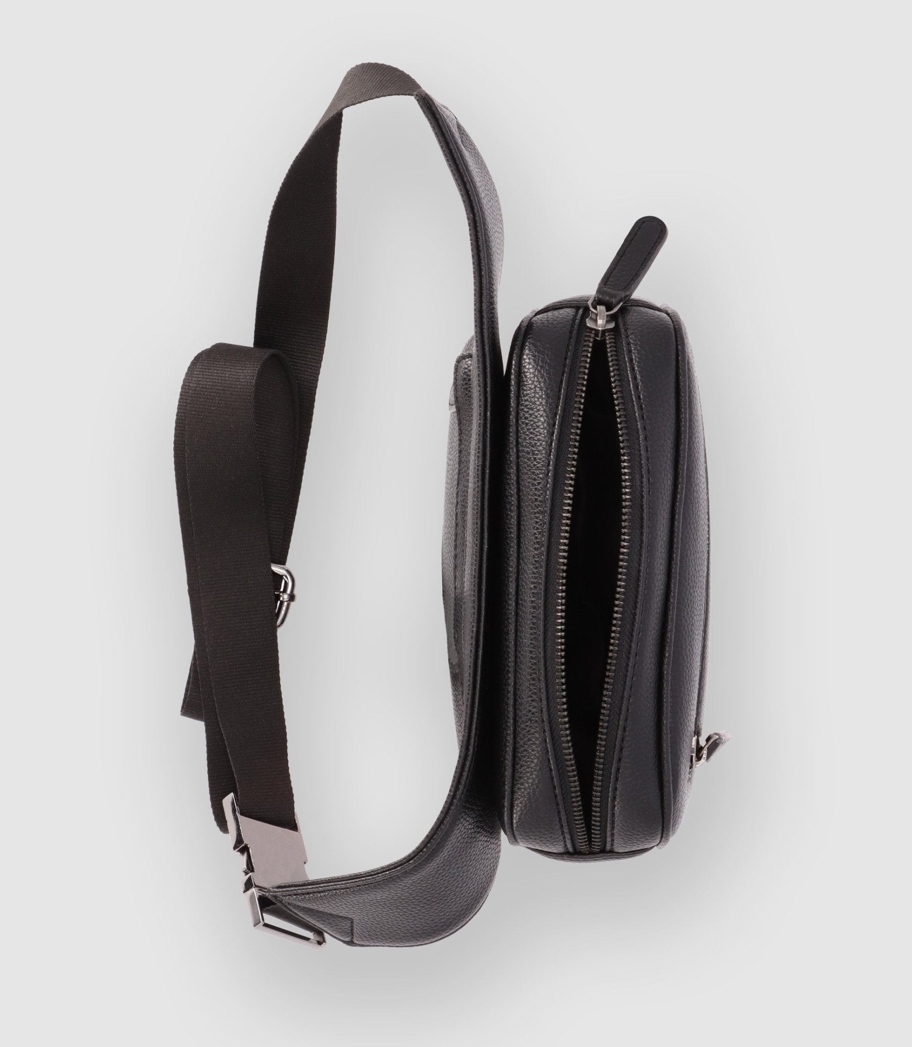 Sac banane avec poche noir - IZAC