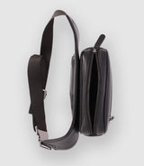 Sac banane avec poche noir - IZAC