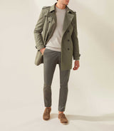 Trench croise kaki "Jake" - IZAC
