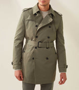 Trench croise kaki "Jake" - IZAC