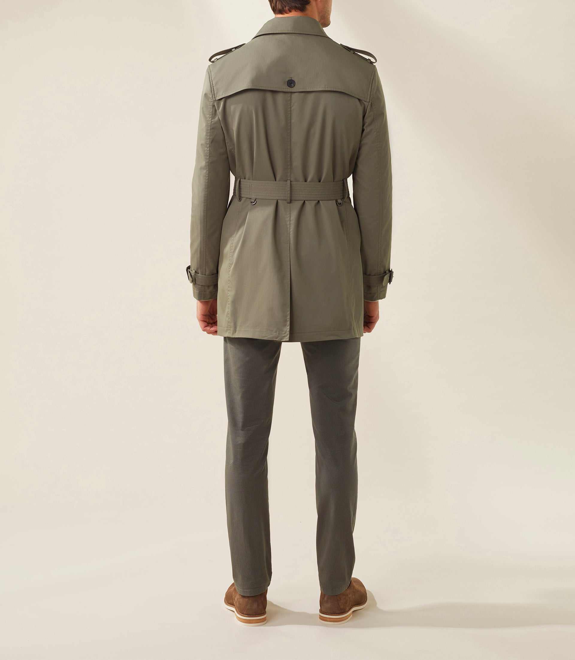 Trench croise kaki "Jake" - IZAC